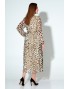 LIONA STYLE 813 Платье с жилетом (леопард)